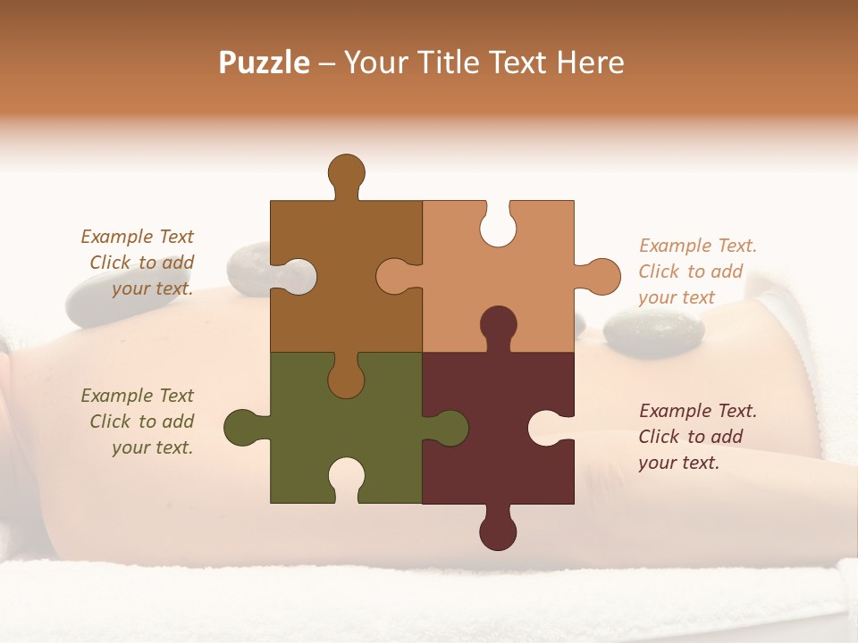 Black Relaxation Beautiful PowerPoint Template