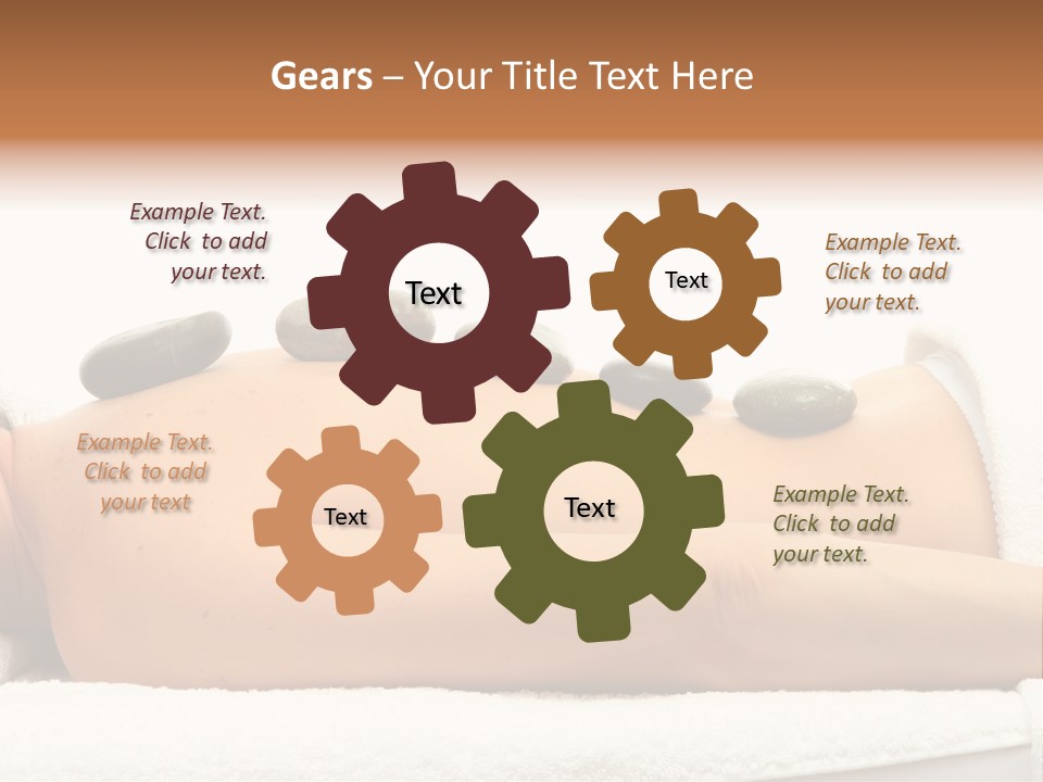 Black Relaxation Beautiful PowerPoint Template