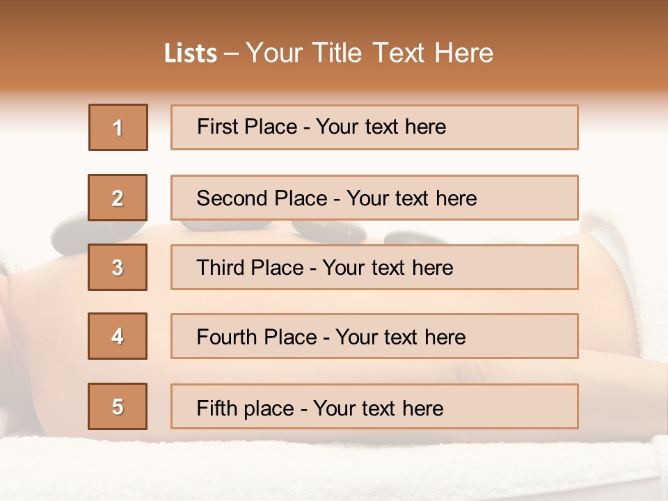 Black Relaxation Beautiful PowerPoint Template
