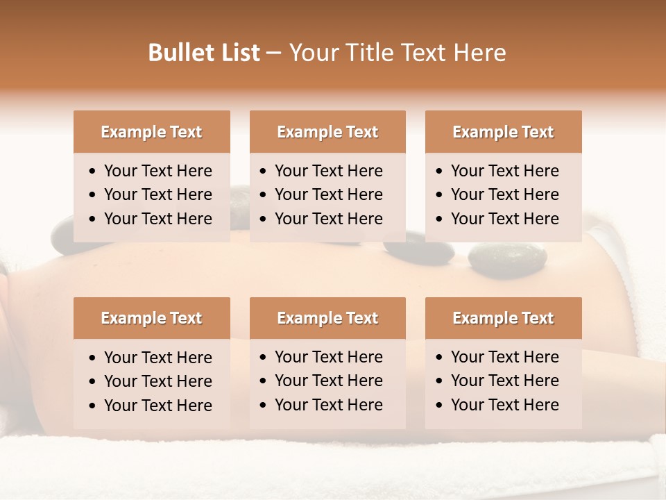 Black Relaxation Beautiful PowerPoint Template