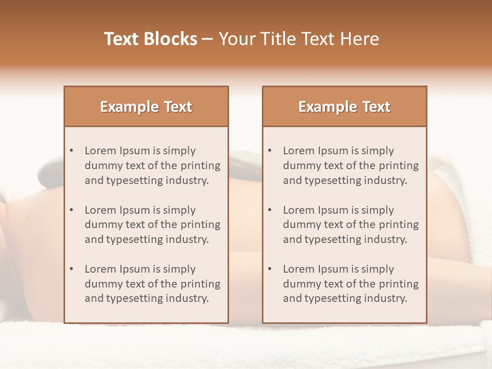 Black Relaxation Beautiful PowerPoint Template
