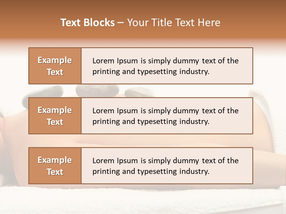 Black Relaxation Beautiful PowerPoint Template
