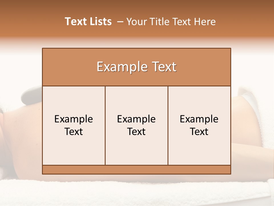 Black Relaxation Beautiful PowerPoint Template