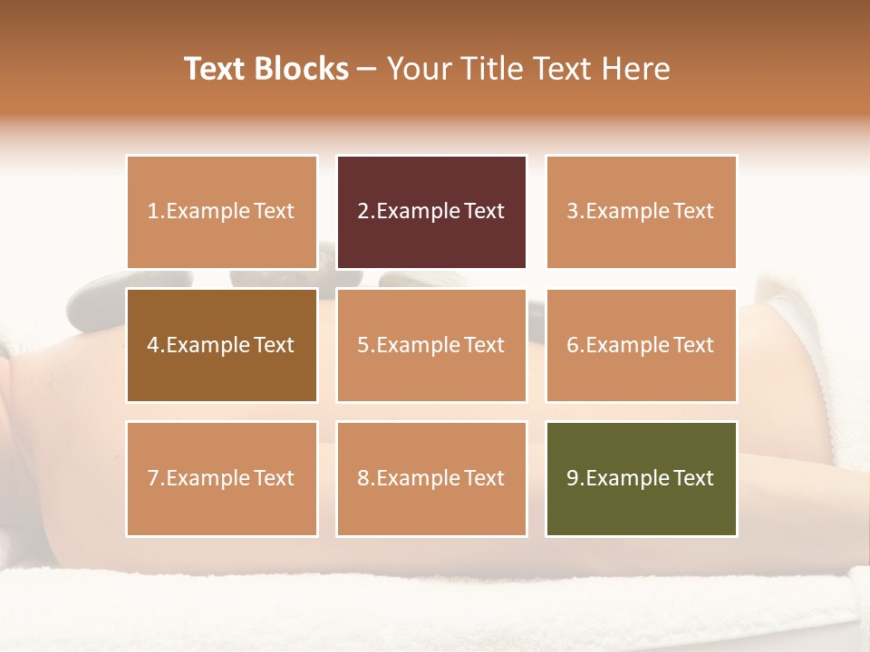 Black Relaxation Beautiful PowerPoint Template