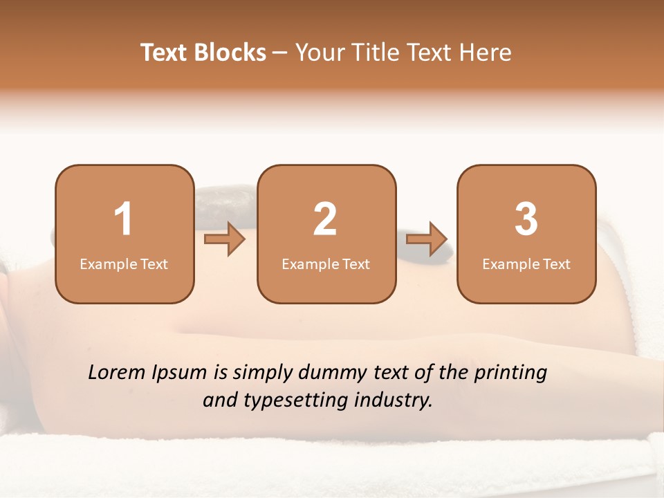 Black Relaxation Beautiful PowerPoint Template