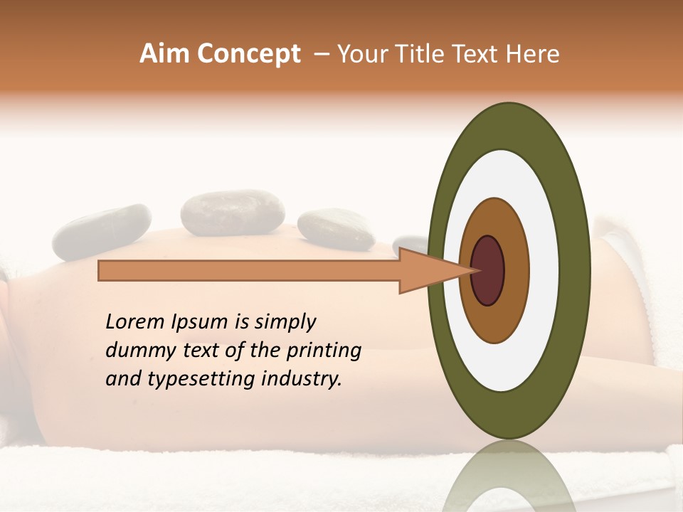 Black Relaxation Beautiful PowerPoint Template