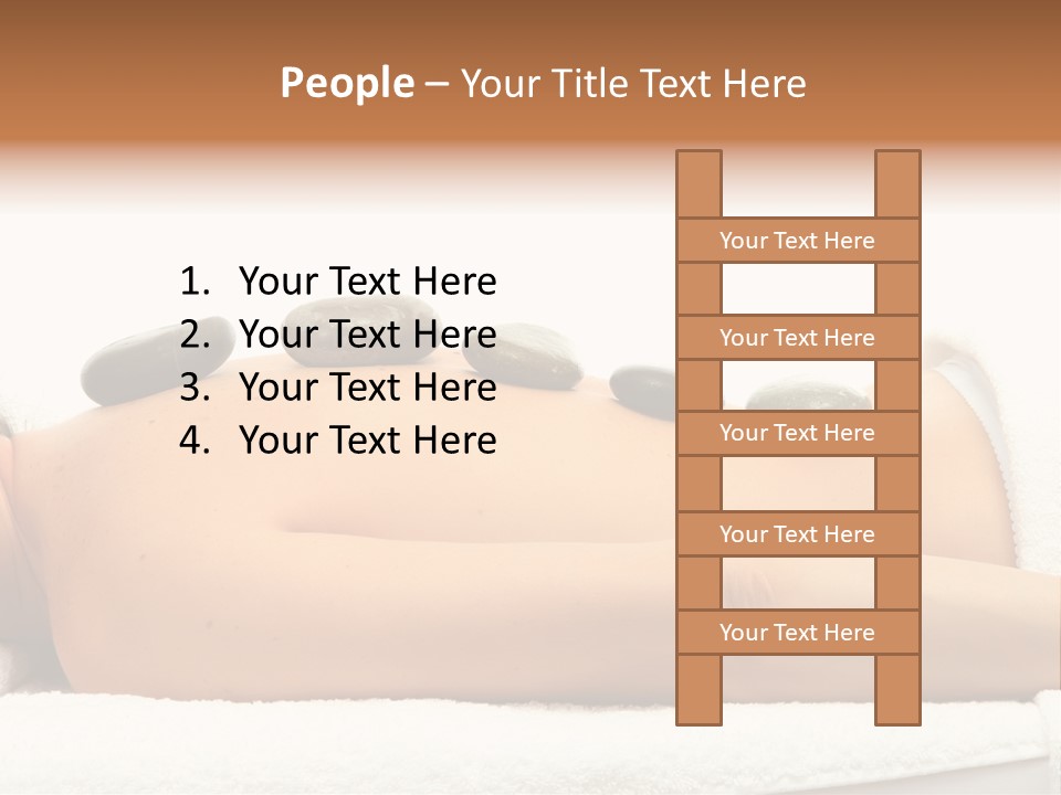 Black Relaxation Beautiful PowerPoint Template