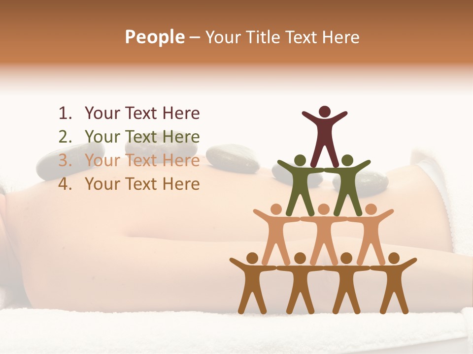 Black Relaxation Beautiful PowerPoint Template