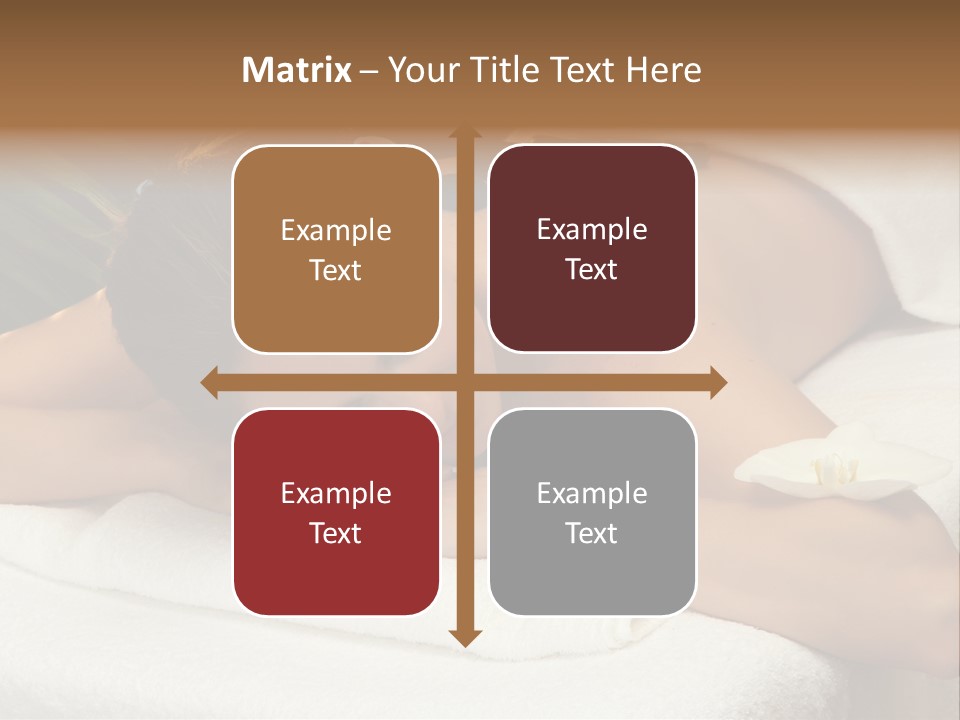 Stones Spa Girl PowerPoint Template