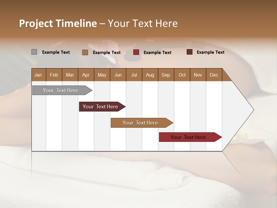 Stones Spa Girl PowerPoint Template