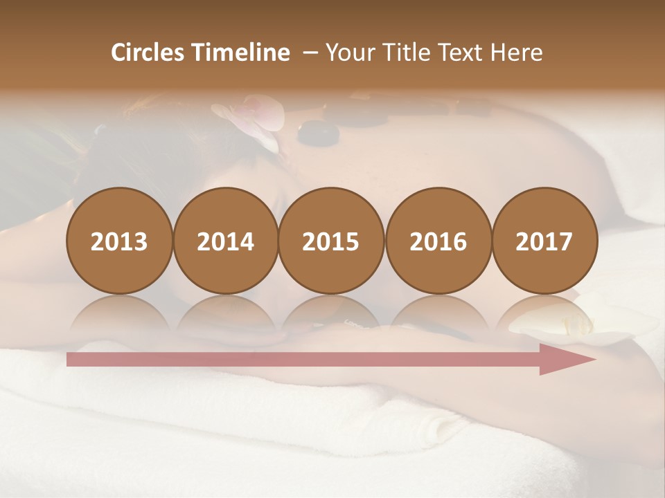 Stones Spa Girl PowerPoint Template