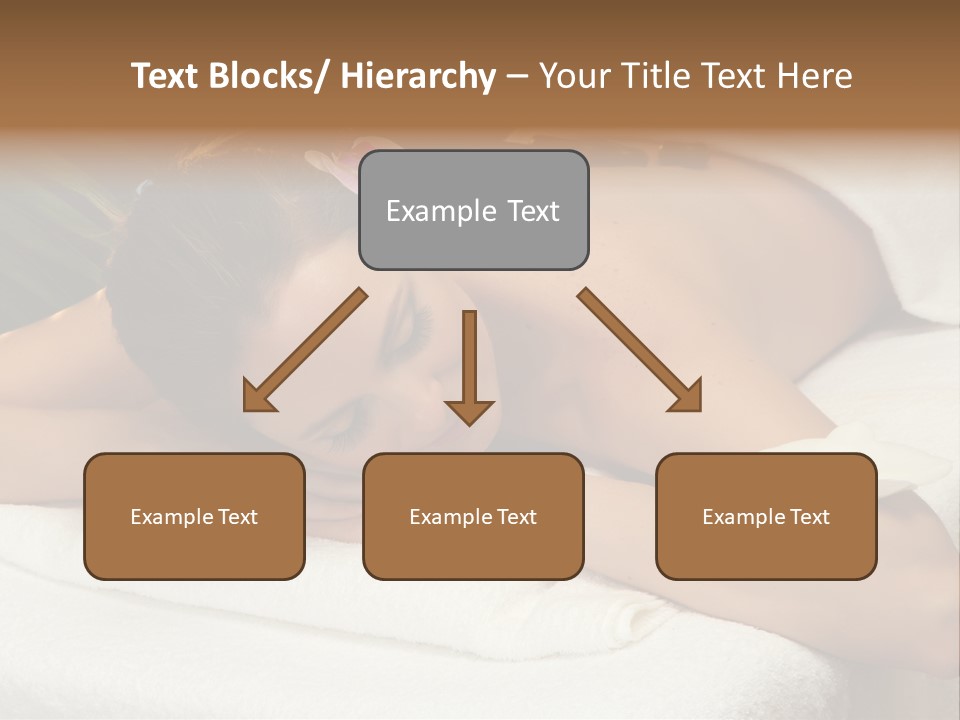 Stones Spa Girl PowerPoint Template