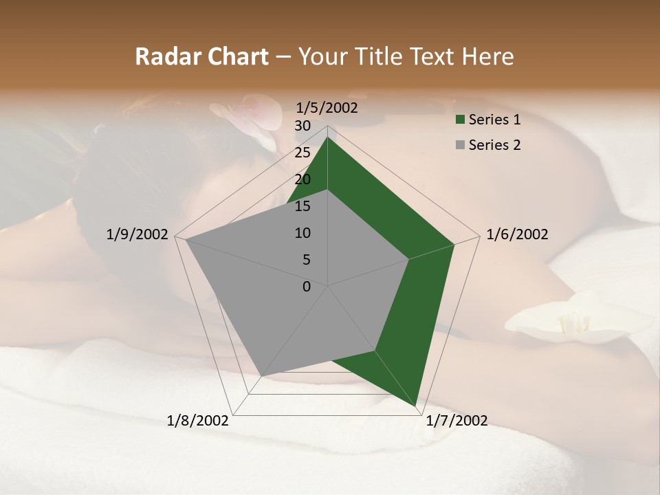 Stones Spa Girl PowerPoint Template