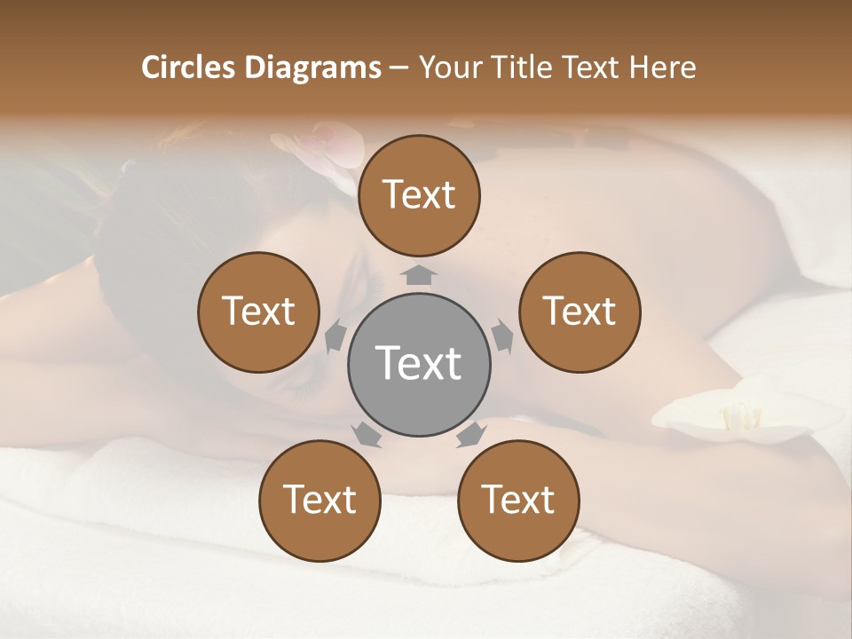 Stones Spa Girl PowerPoint Template