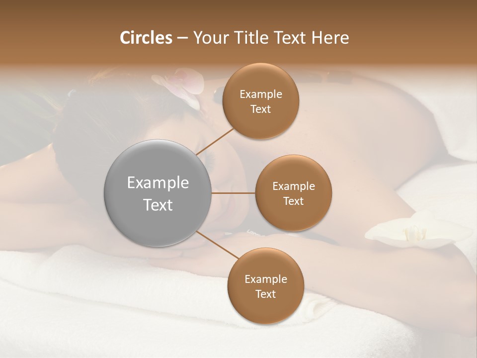 Stones Spa Girl PowerPoint Template