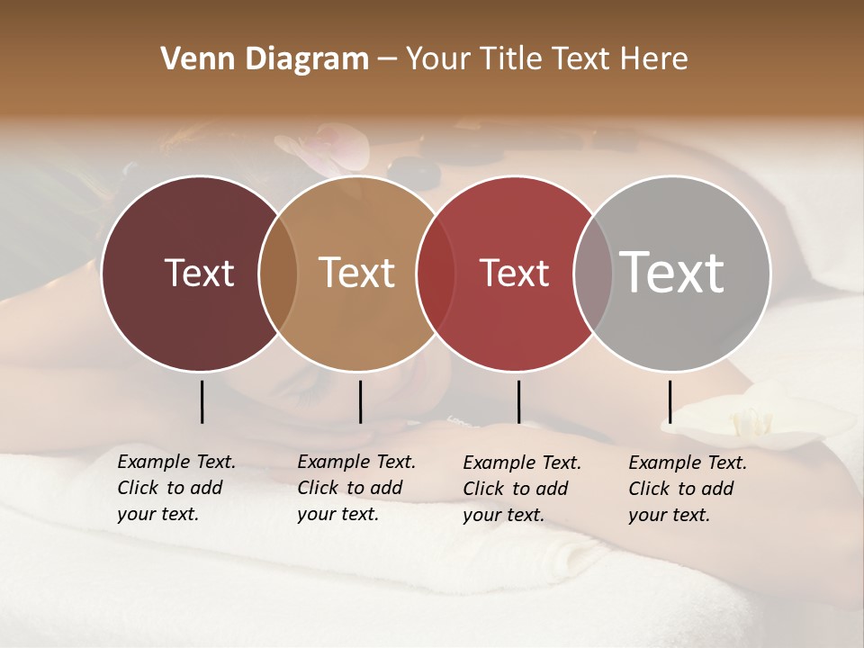 Stones Spa Girl PowerPoint Template