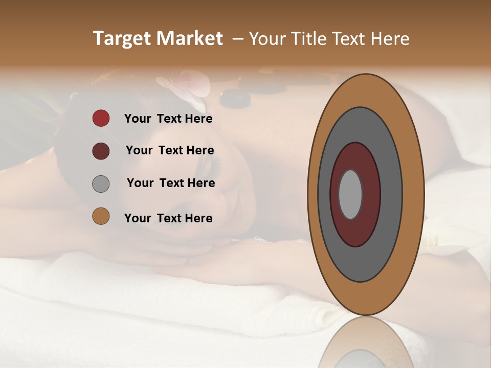 Stones Spa Girl PowerPoint Template