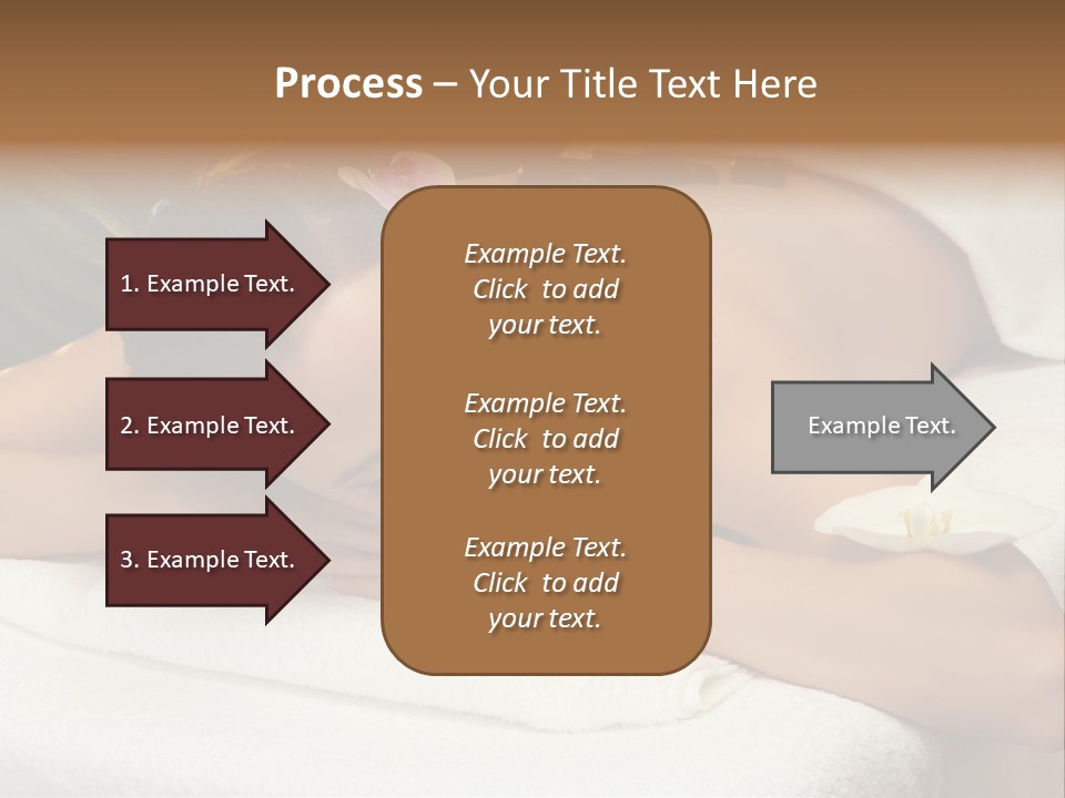 Stones Spa Girl PowerPoint Template