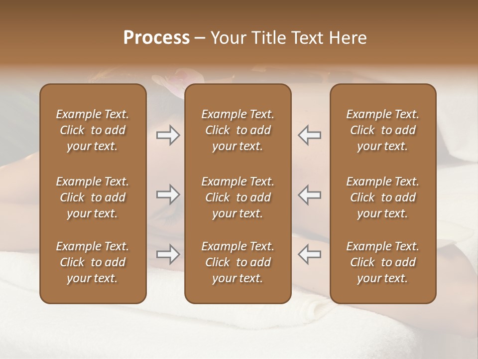 Stones Spa Girl PowerPoint Template