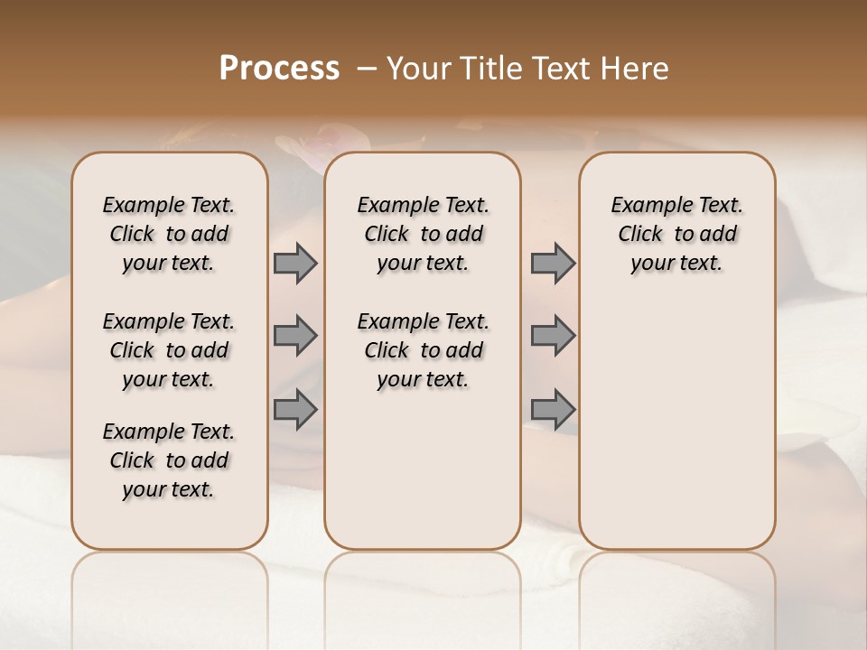 Stones Spa Girl PowerPoint Template