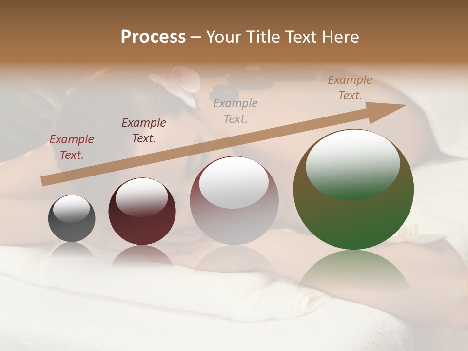 Stones Spa Girl PowerPoint Template