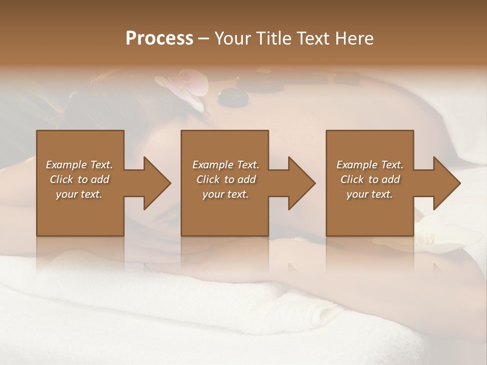 Stones Spa Girl PowerPoint Template