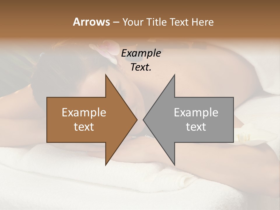 Stones Spa Girl PowerPoint Template