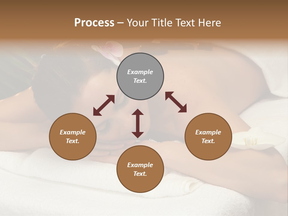 Stones Spa Girl PowerPoint Template