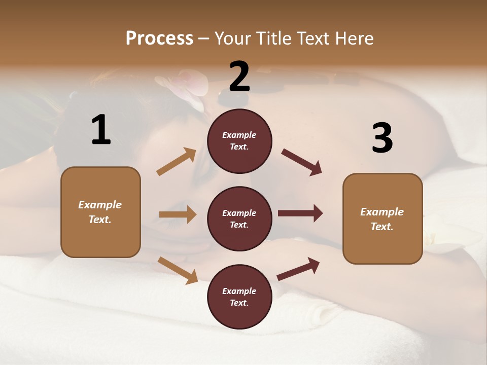 Stones Spa Girl PowerPoint Template