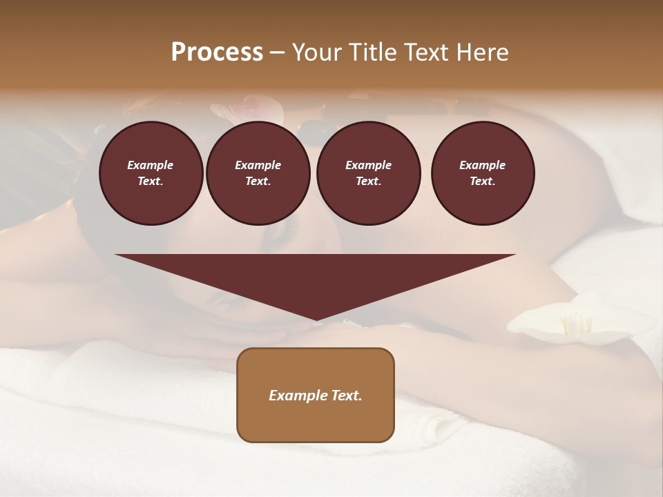 Stones Spa Girl PowerPoint Template