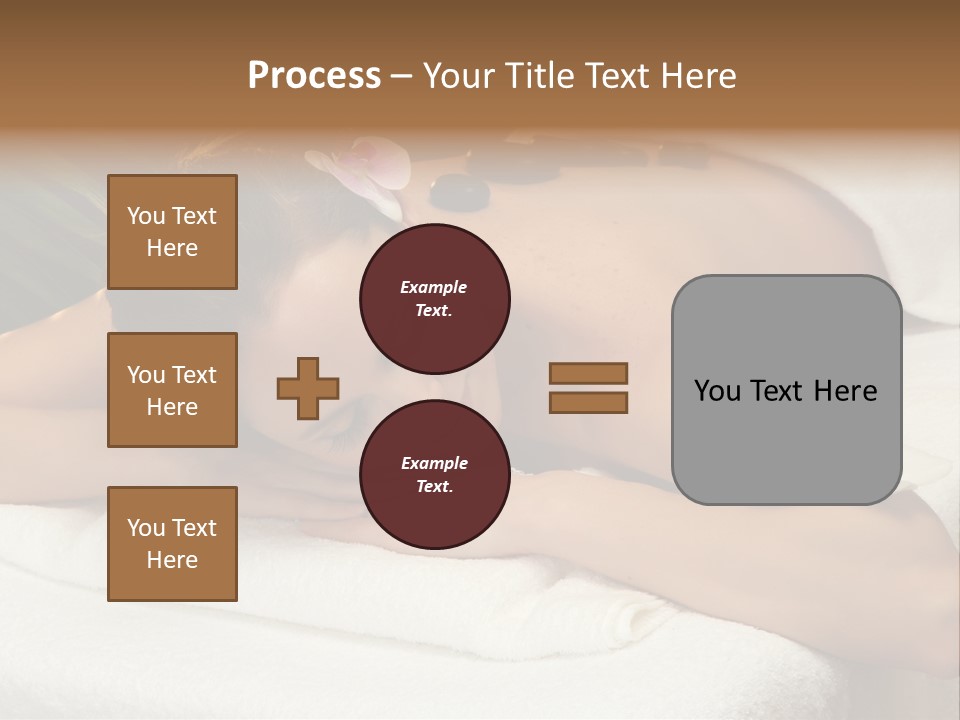 Stones Spa Girl PowerPoint Template