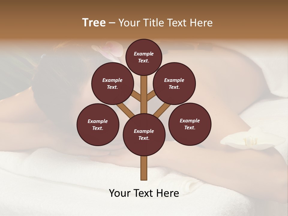 Stones Spa Girl PowerPoint Template