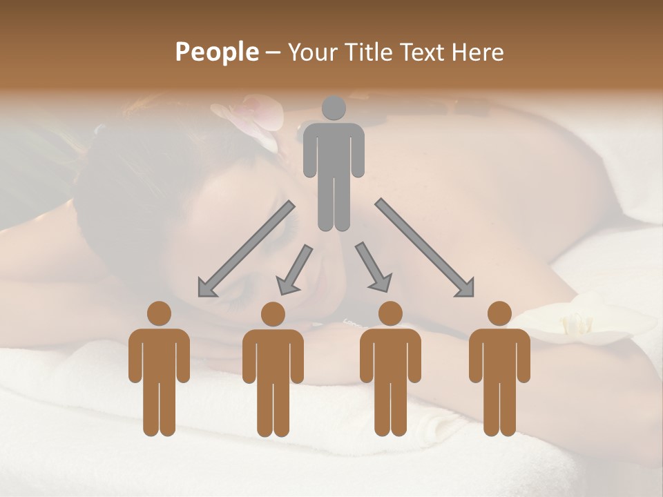 Stones Spa Girl PowerPoint Template