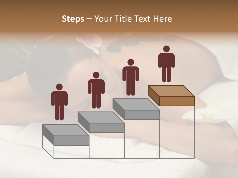 Stones Spa Girl PowerPoint Template
