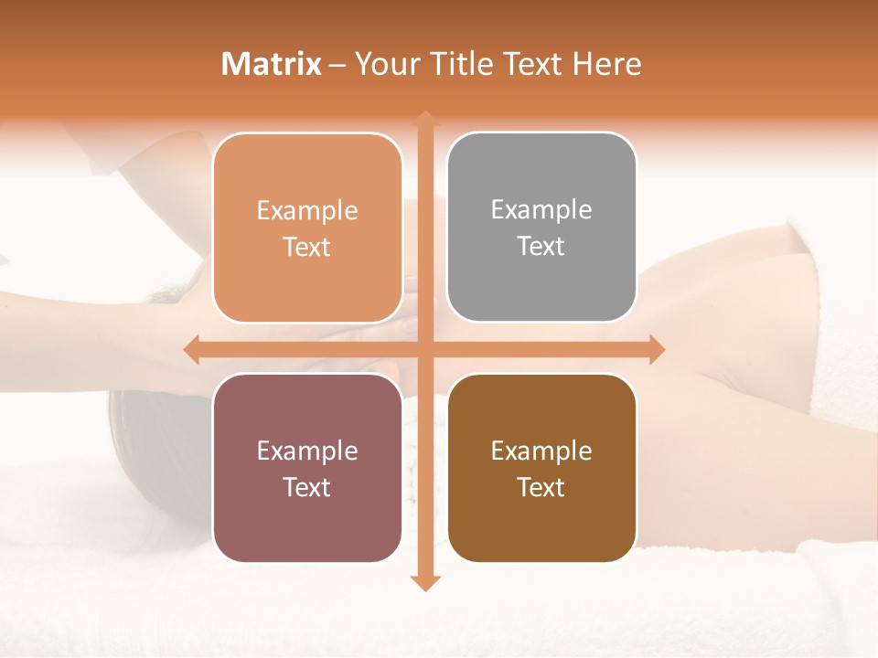 Female Young Isolated PowerPoint Template