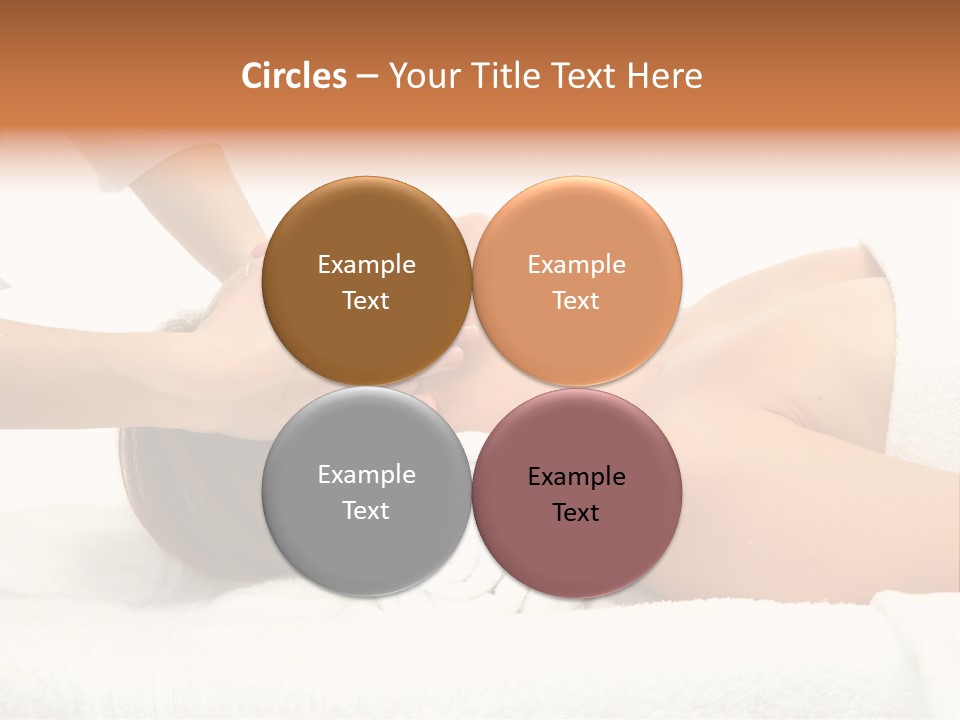 Female Young Isolated PowerPoint Template