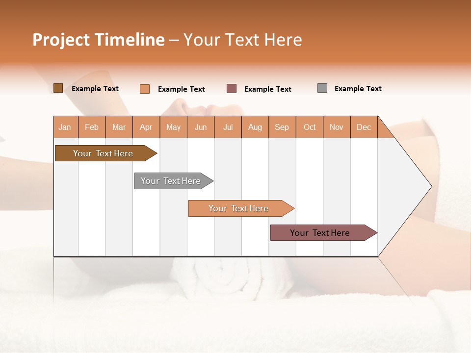 Female Young Isolated PowerPoint Template