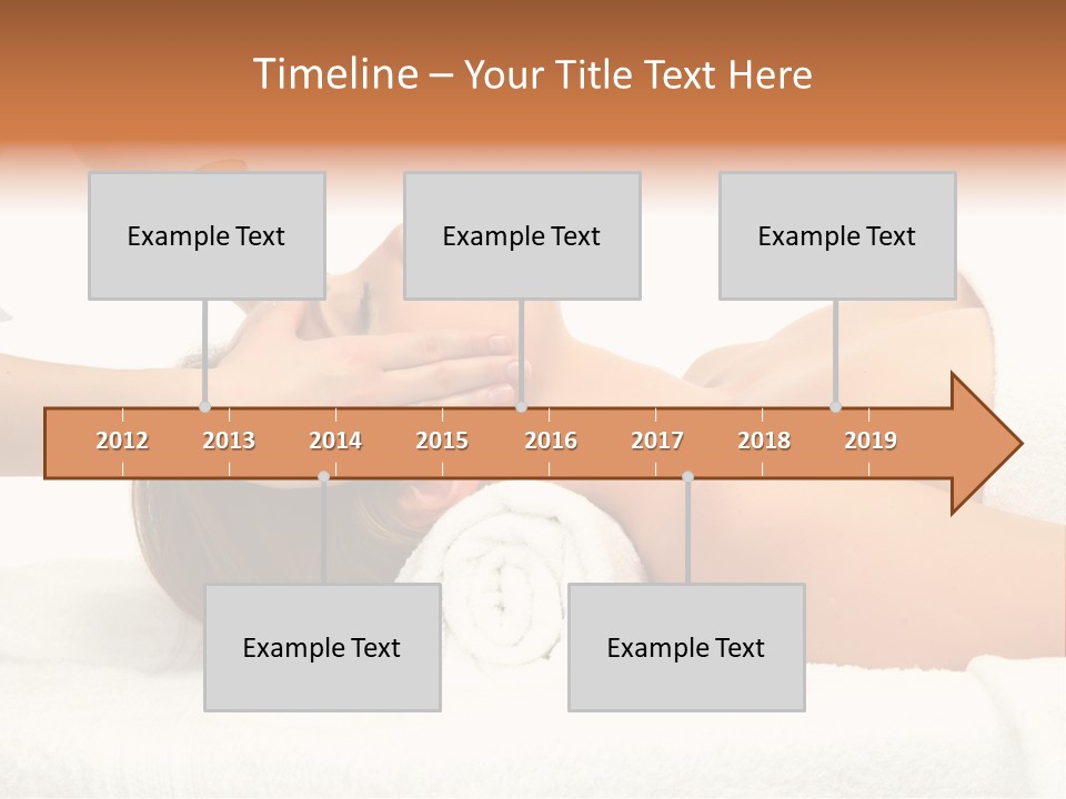 Female Young Isolated PowerPoint Template