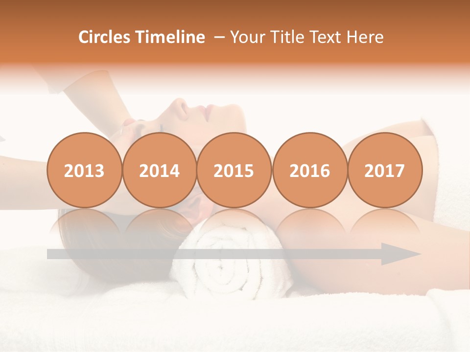 Female Young Isolated PowerPoint Template