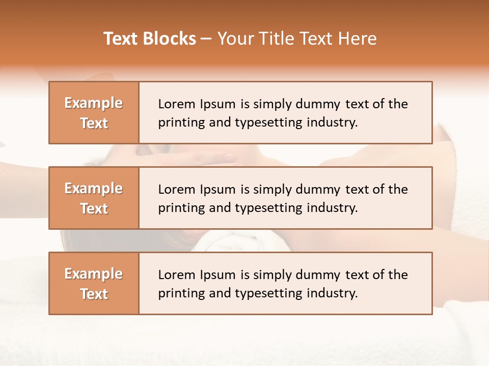 Female Young Isolated PowerPoint Template
