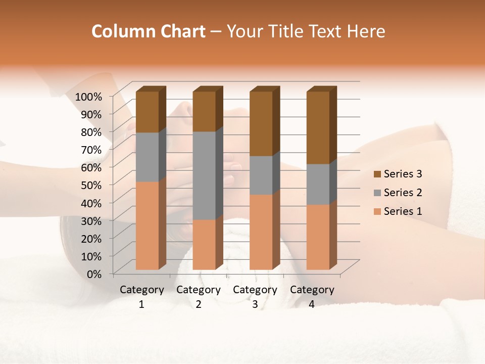 Female Young Isolated PowerPoint Template