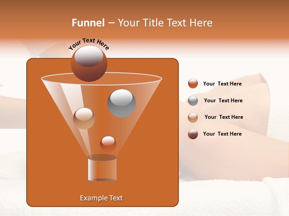 Female Young Isolated PowerPoint Template