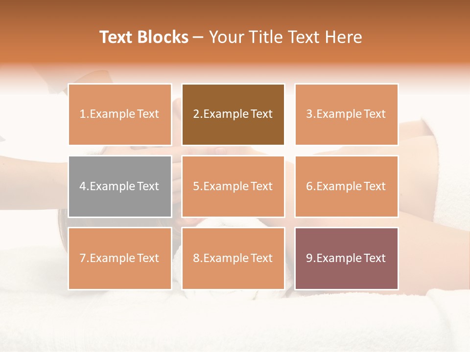 Female Young Isolated PowerPoint Template