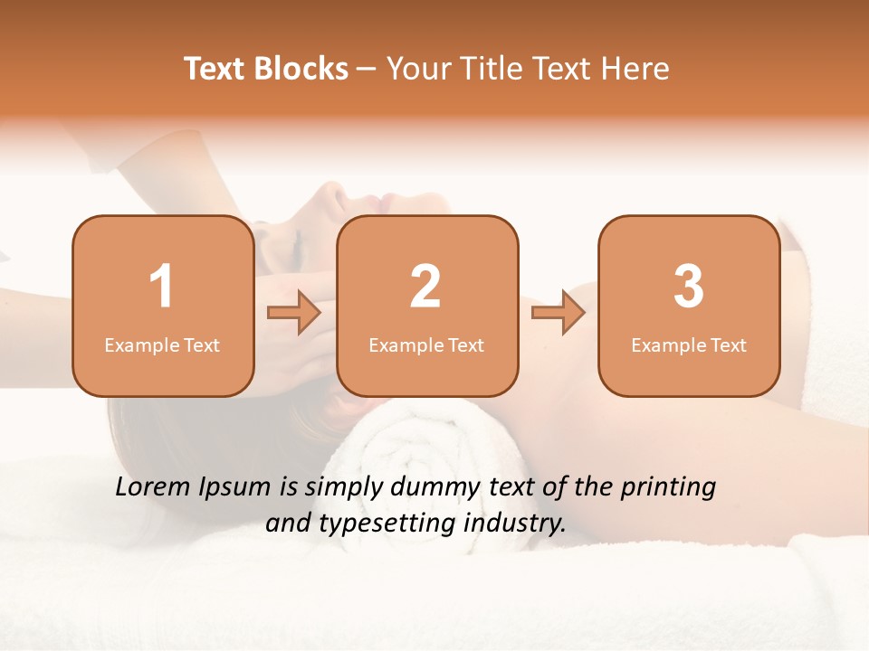 Female Young Isolated PowerPoint Template