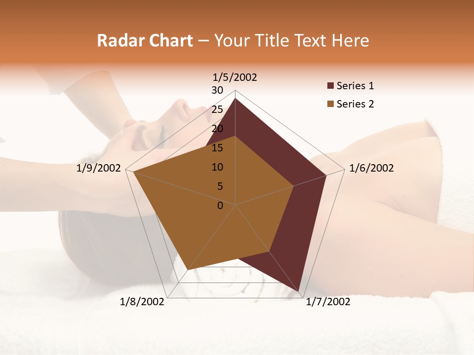 Female Young Isolated PowerPoint Template
