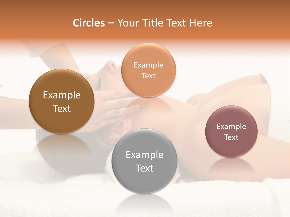 Female Young Isolated PowerPoint Template