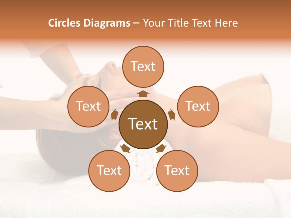 Female Young Isolated PowerPoint Template