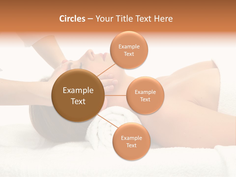 Female Young Isolated PowerPoint Template