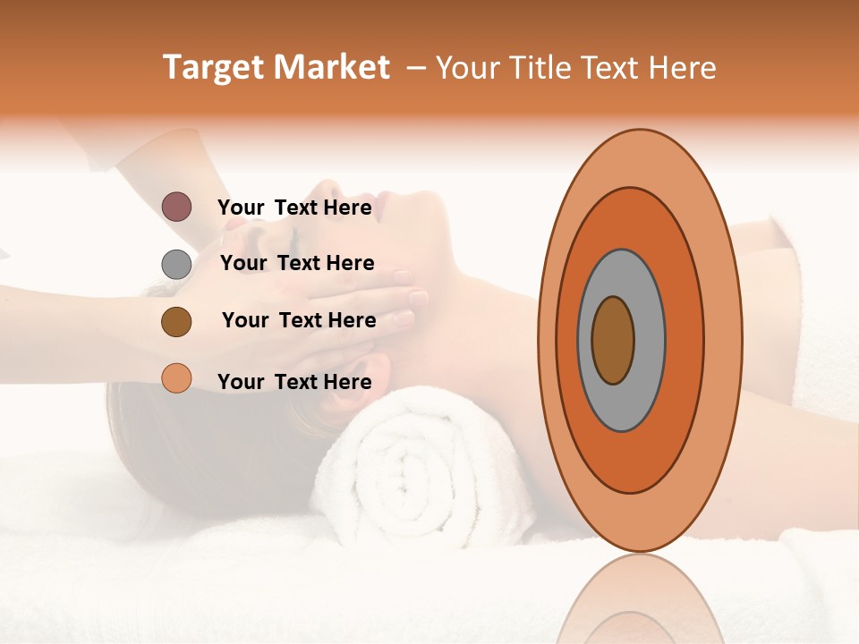 Female Young Isolated PowerPoint Template