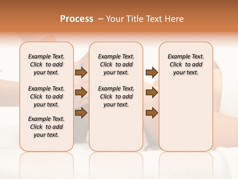 Female Young Isolated PowerPoint Template